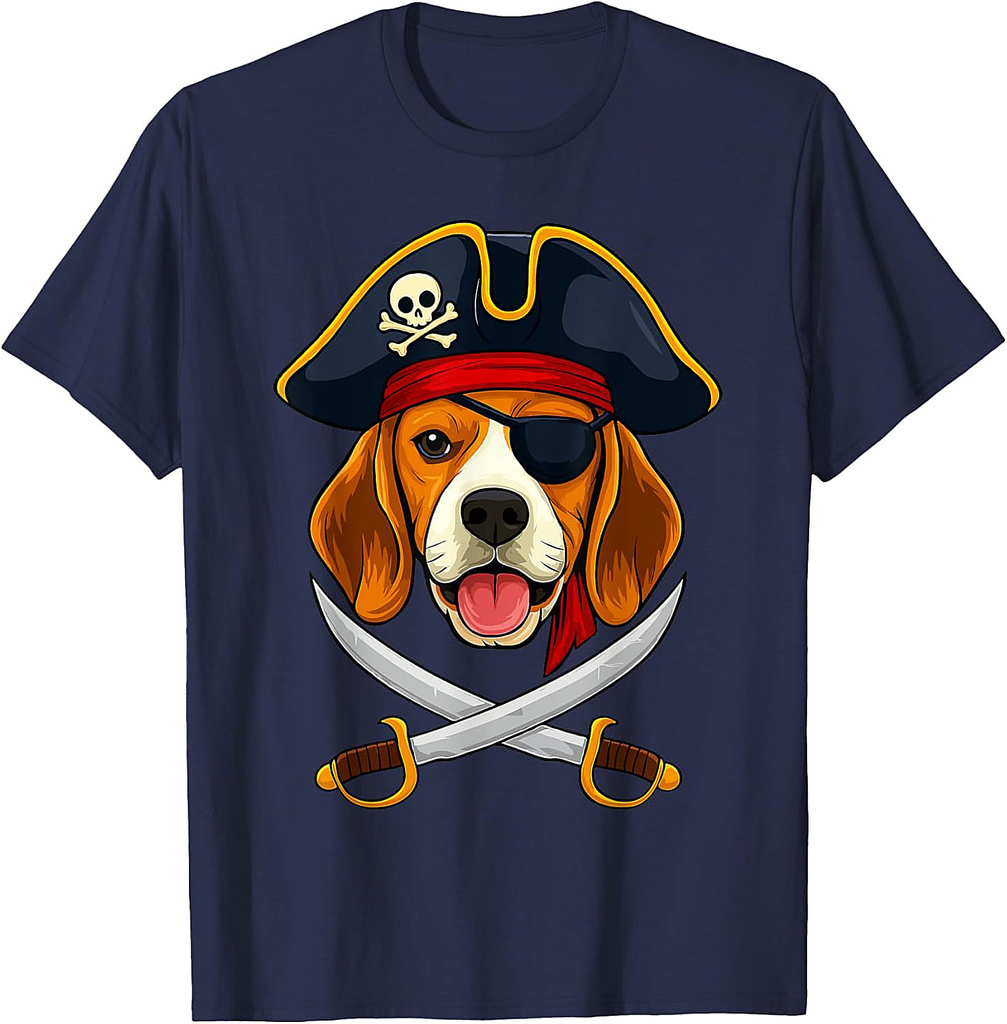 Beagle Pirate T-Shirt