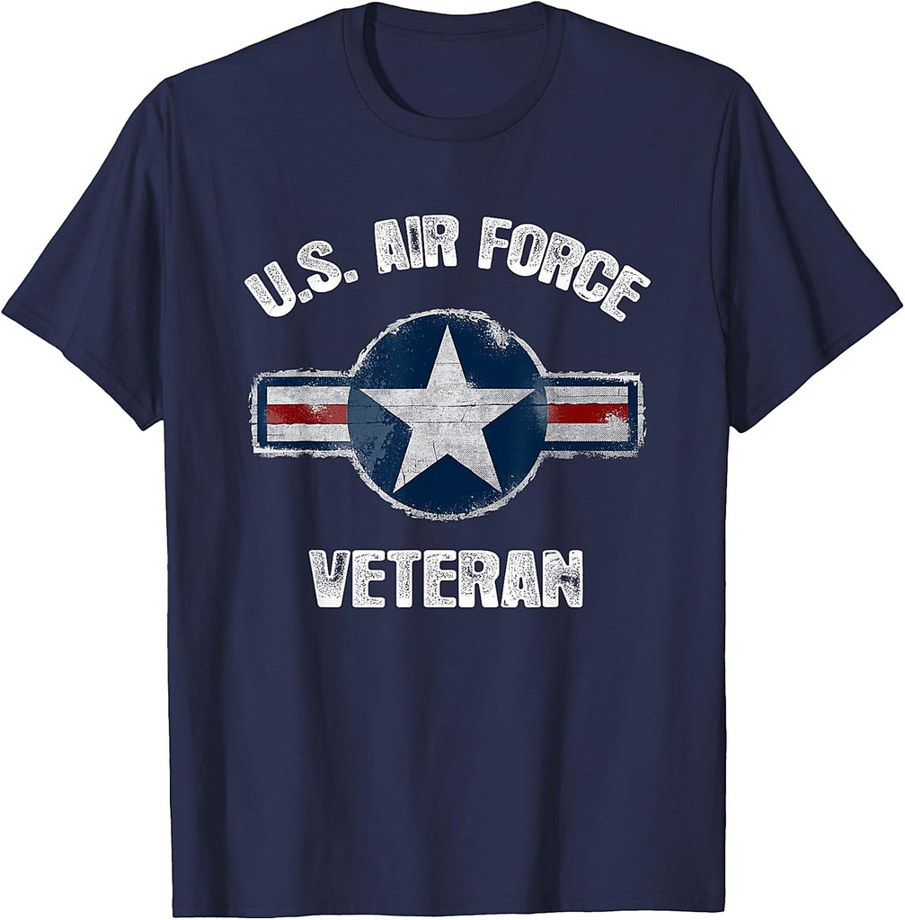 Vintage US Air Force Veteran Tee  Vintage USAF Veteran T-Shirt