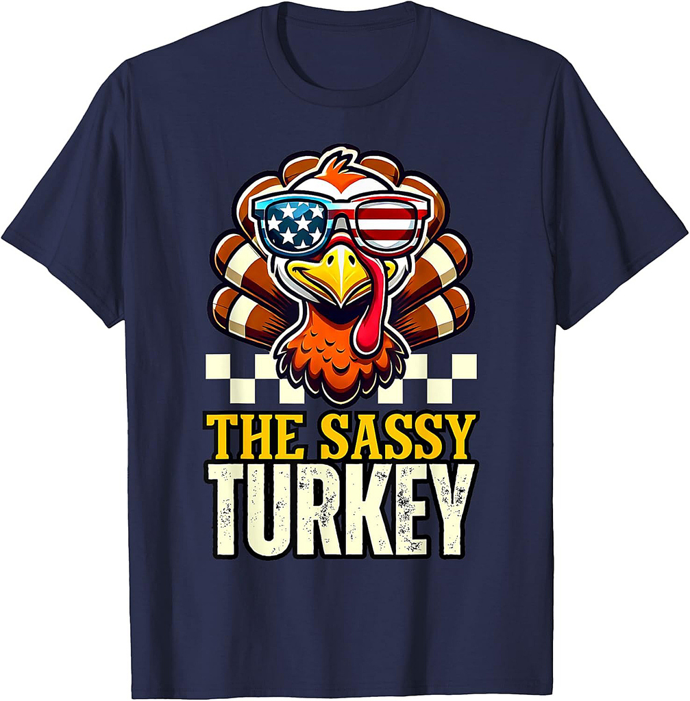 Sassy Turkey Dinner Group matching family thanksgiving T-Shirt
