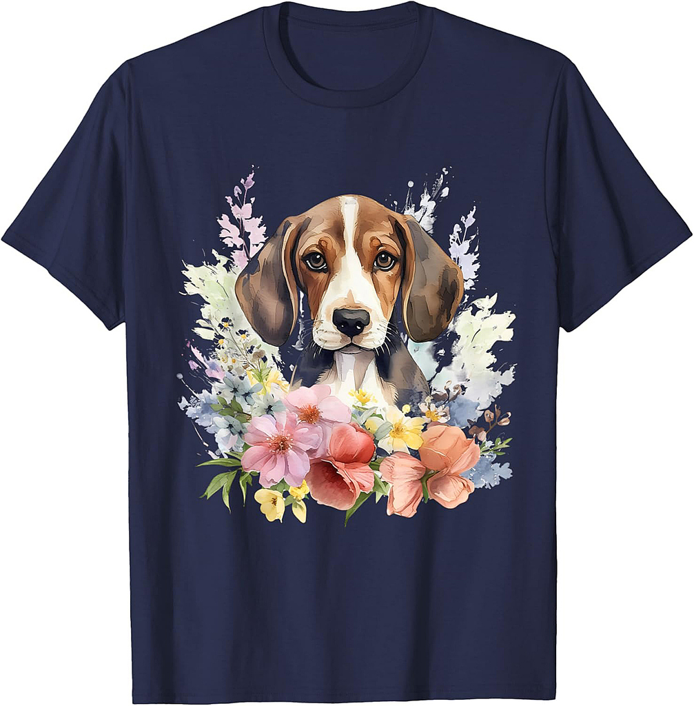 Watercolor Beagle T-Shirt