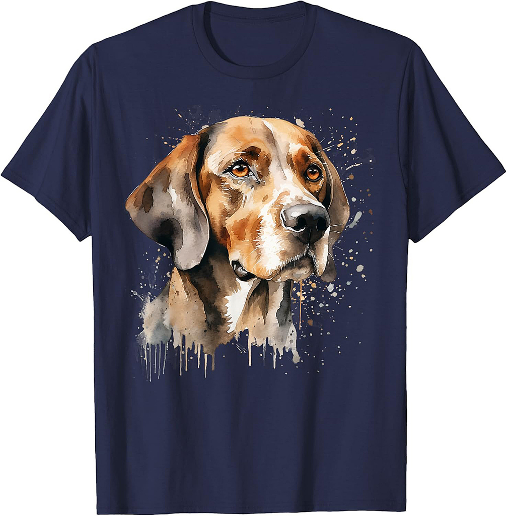Watercolor Beagle T-Shirt
