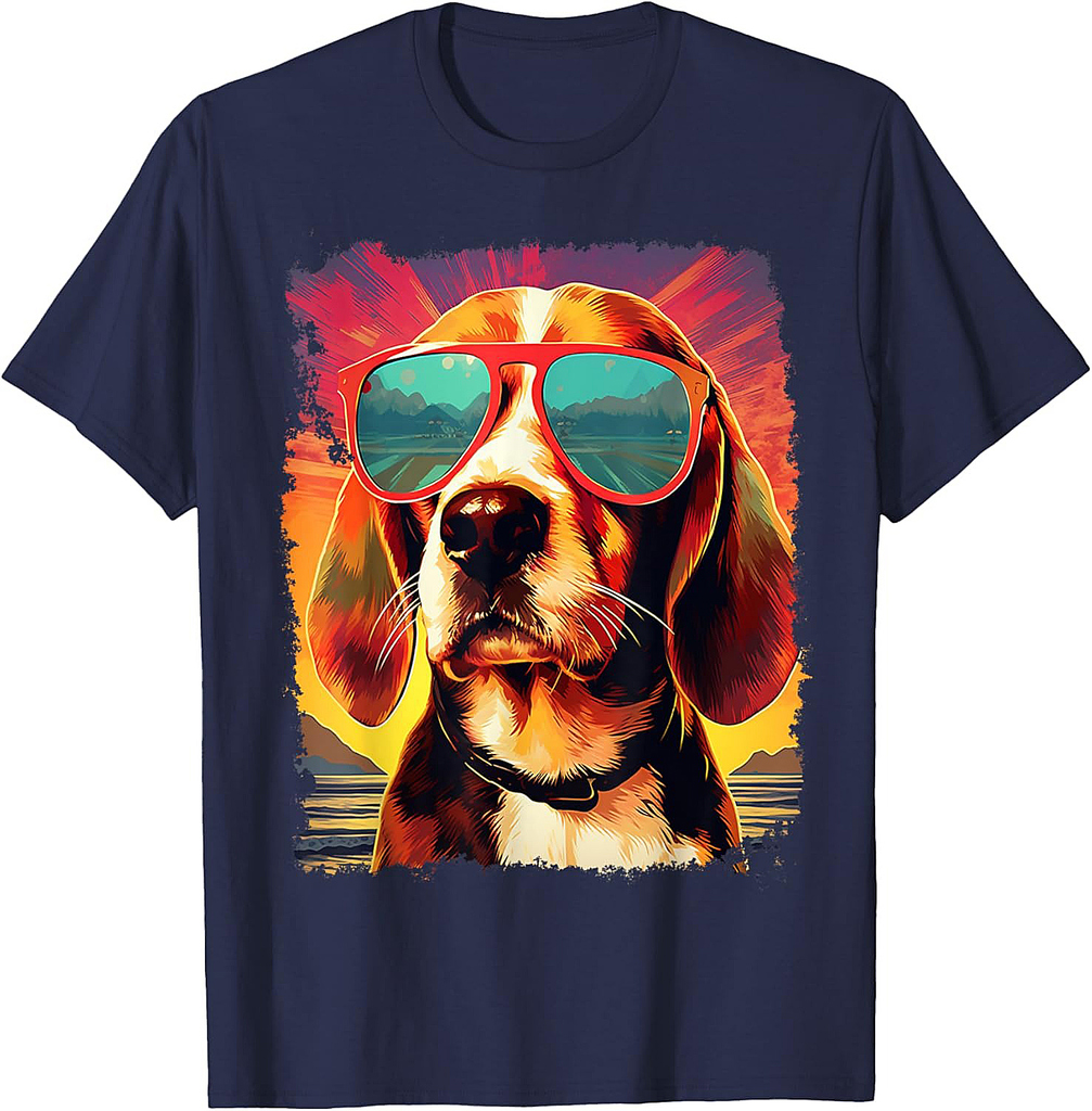Hawaiian Beagle T-Shirt
