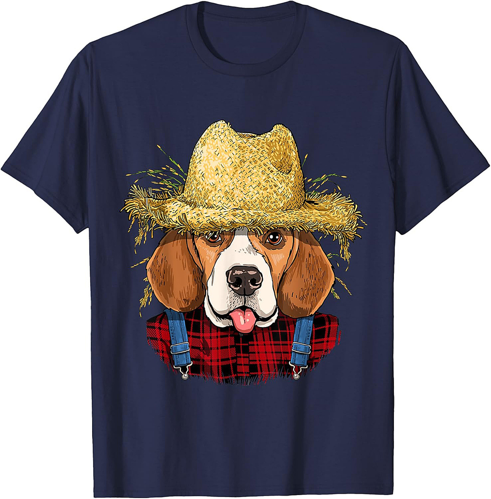 Beagle Farmer Beagle Dog Lover T-Shirt