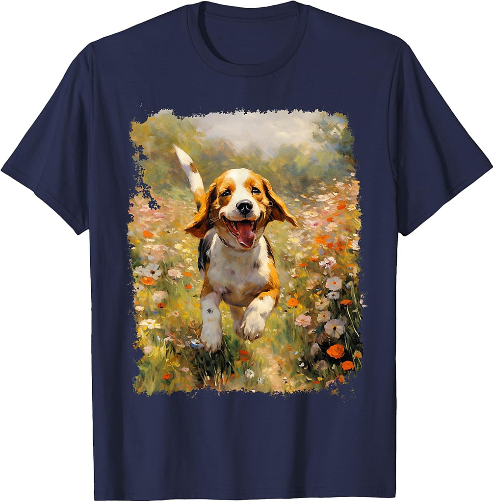Pop Art Dog Cool Beagle T-Shirt