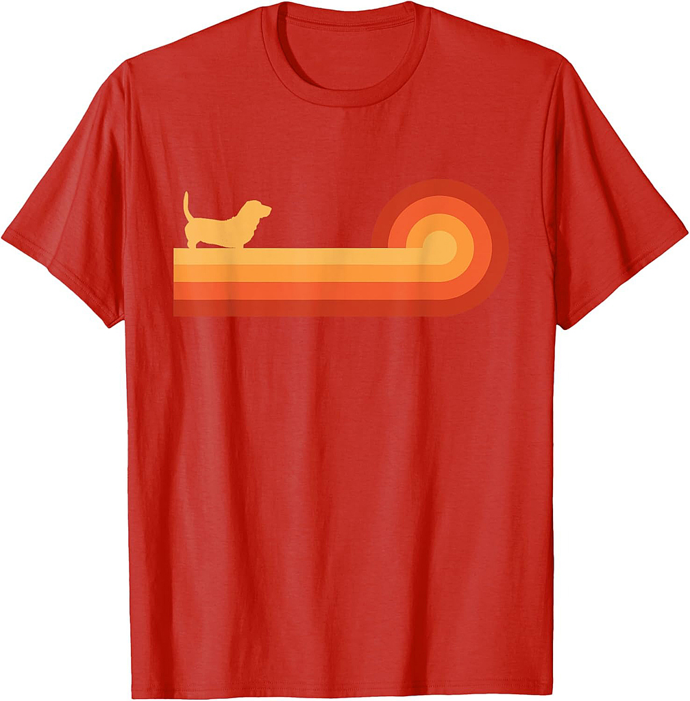 Beagle Shirt Vintage Retro Beagle Dog Gift T-Shirt