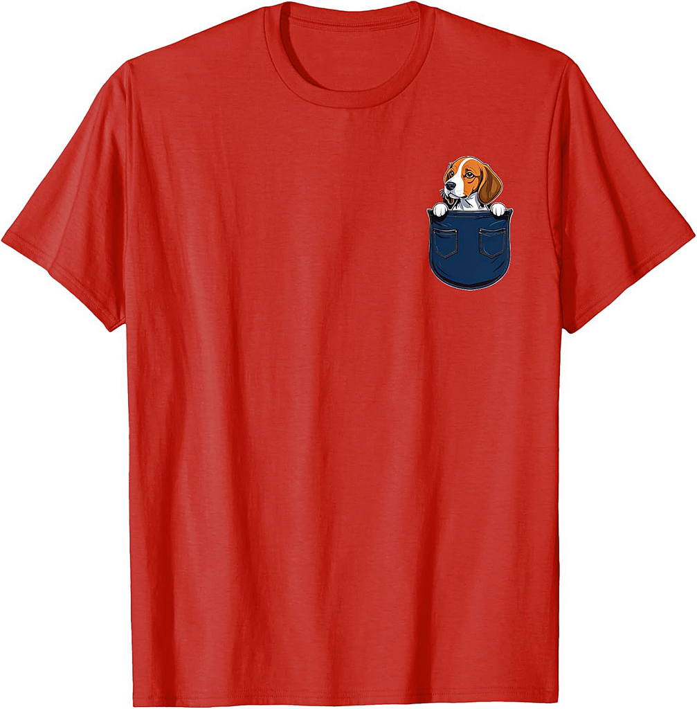 Beagle Dog In The Pocket Cute Pocket Beagle s T-Shirt