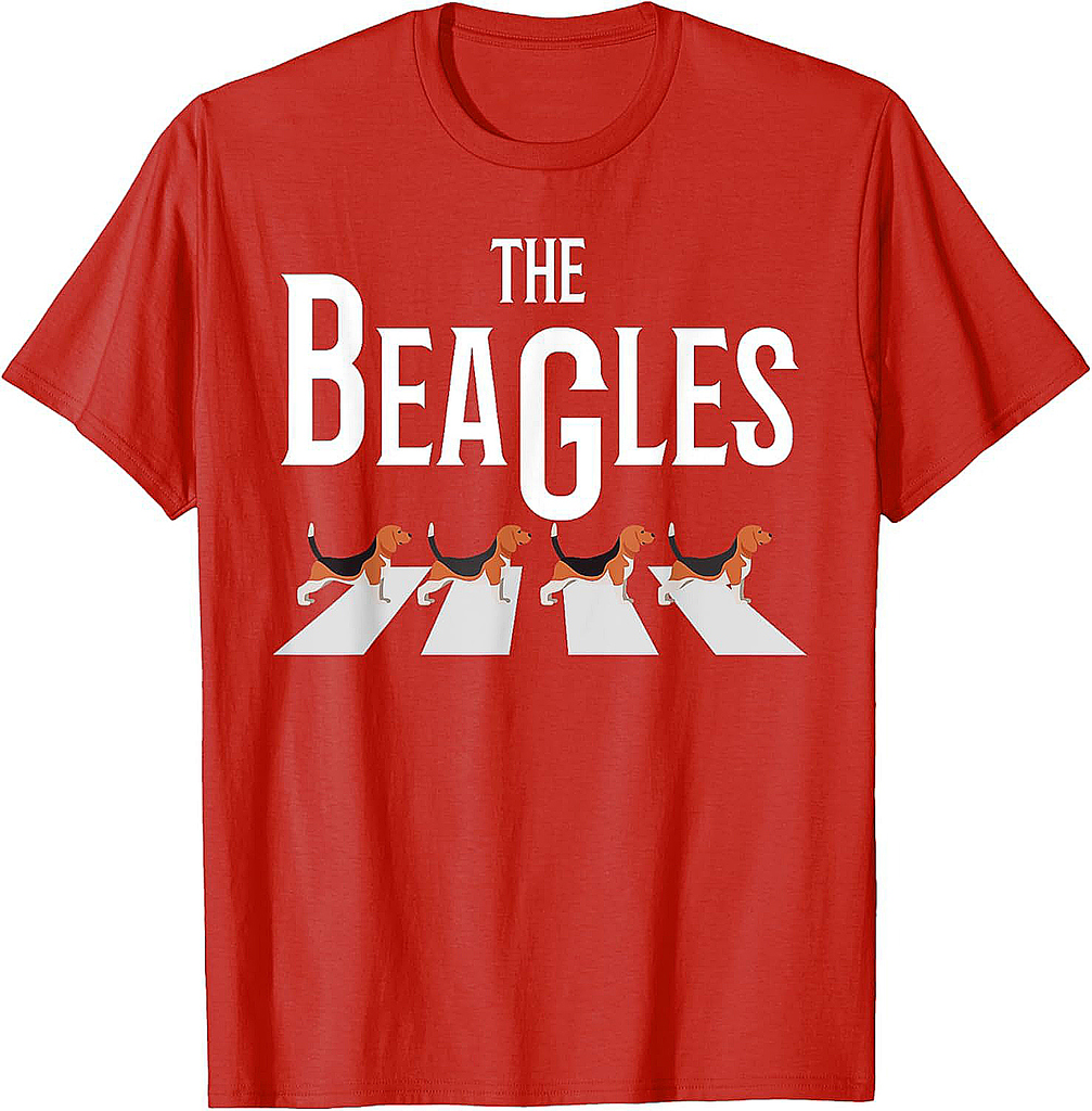The Beagles parody of the crosswalk T-Shirt