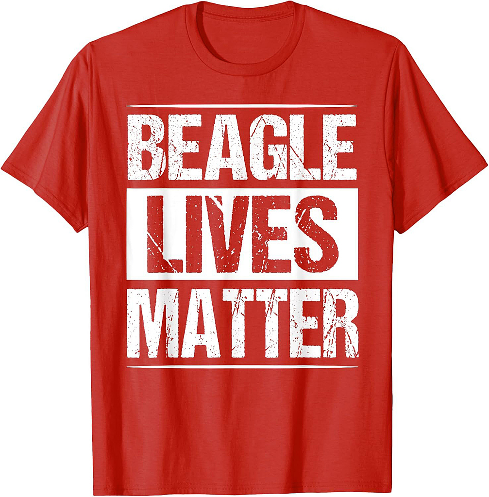 Beagle Lives Matter Shirt Funny Dog Lover Gift T-shirt