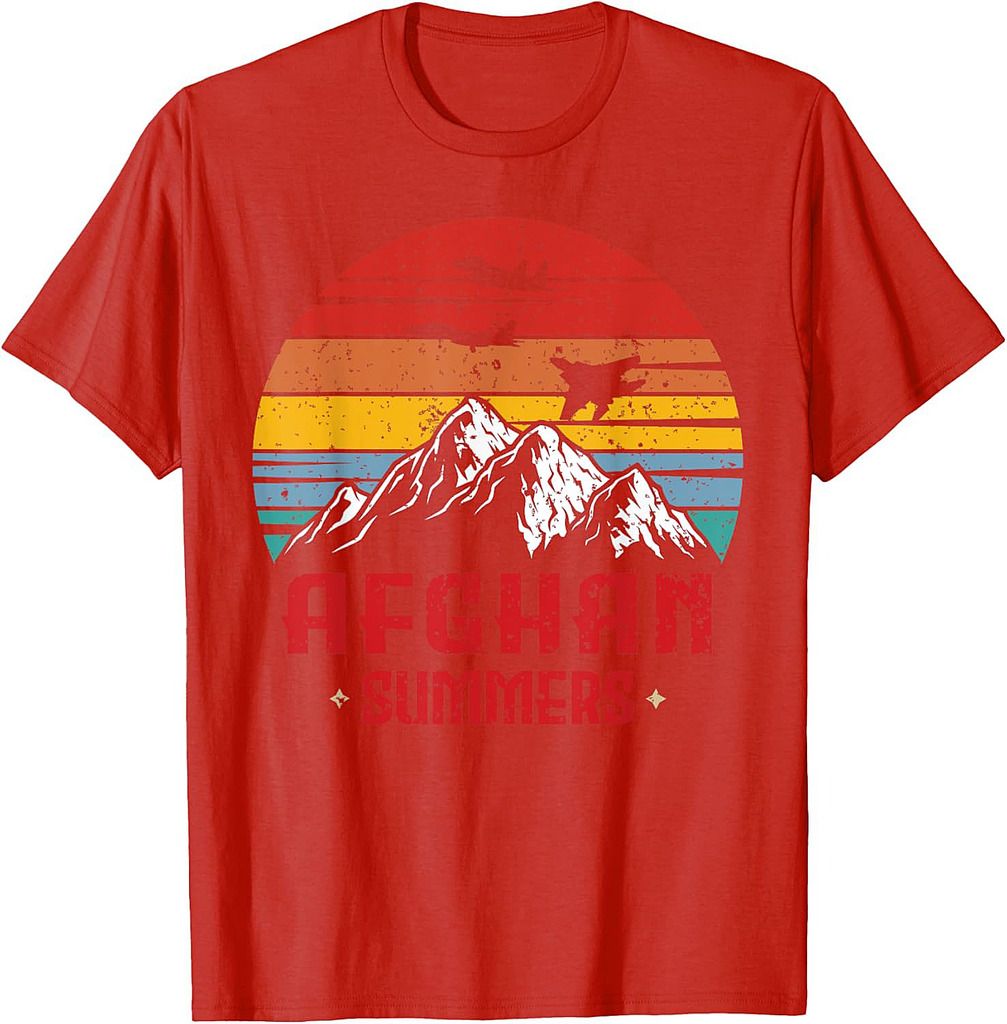 Afghan Summers Veteran Shirt Funny Afghanistan Veteran Gift T-Shirt
