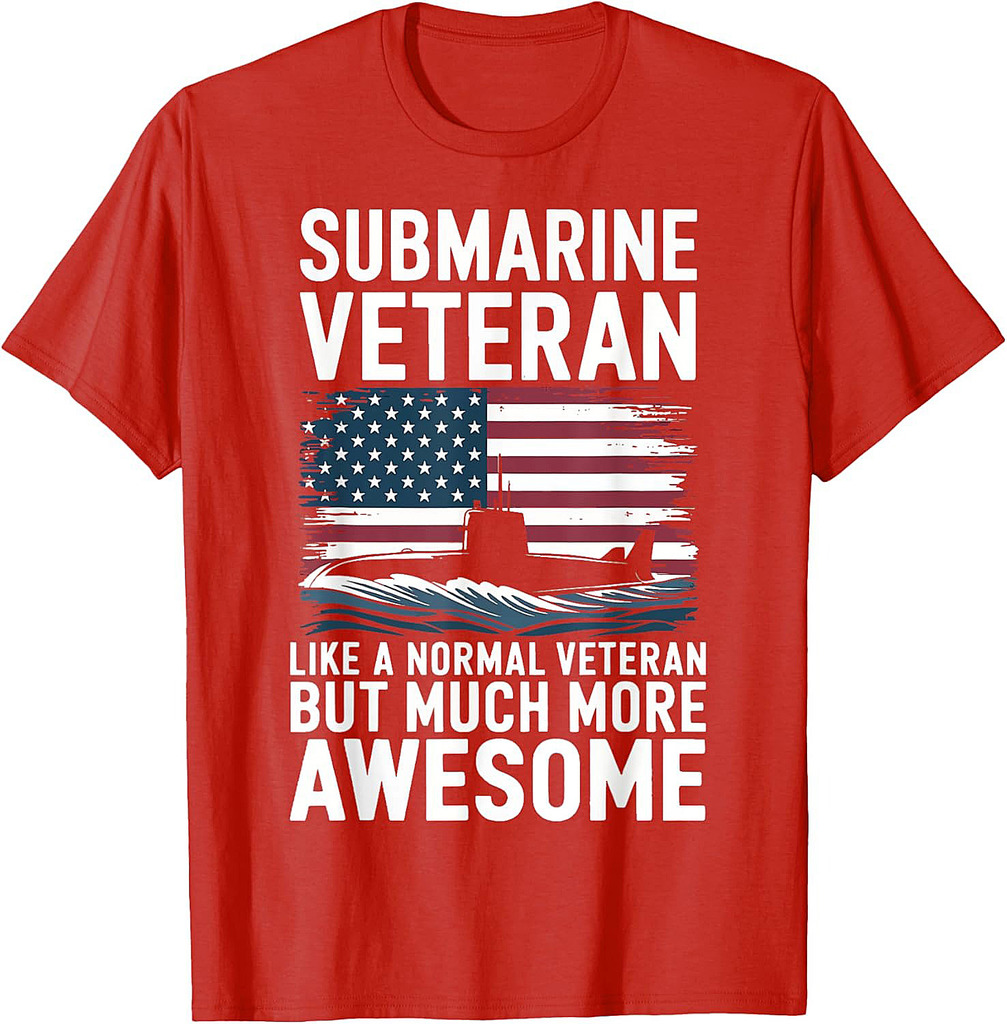 Submarine Veteran Like A Normal Veteran T-Shirt