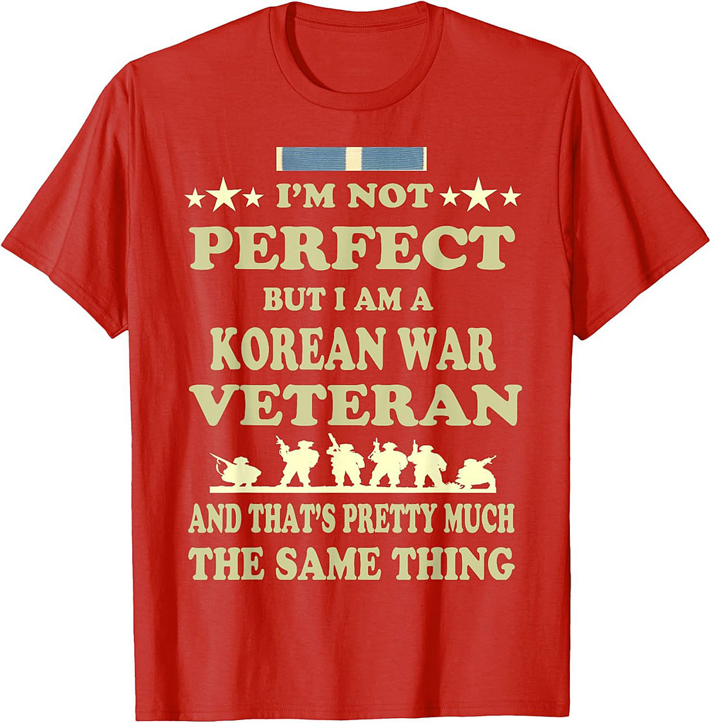Korean Conflict Memorial Day Korean Vet Shirt Veteran's Day T-Shirt
