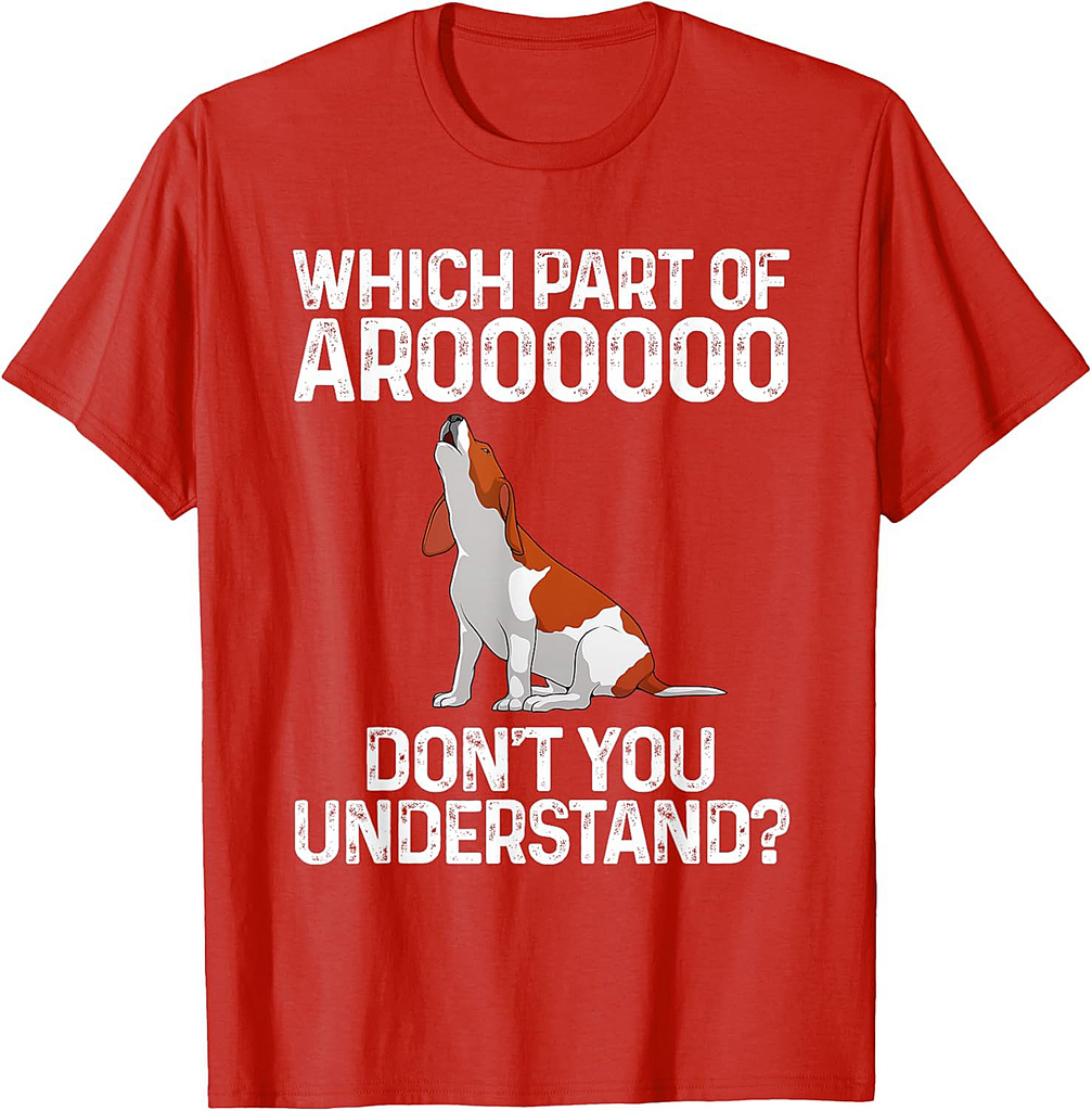 Funny Beagle Design For Men Women Hound Beagle Dog Lovers T-Shirt