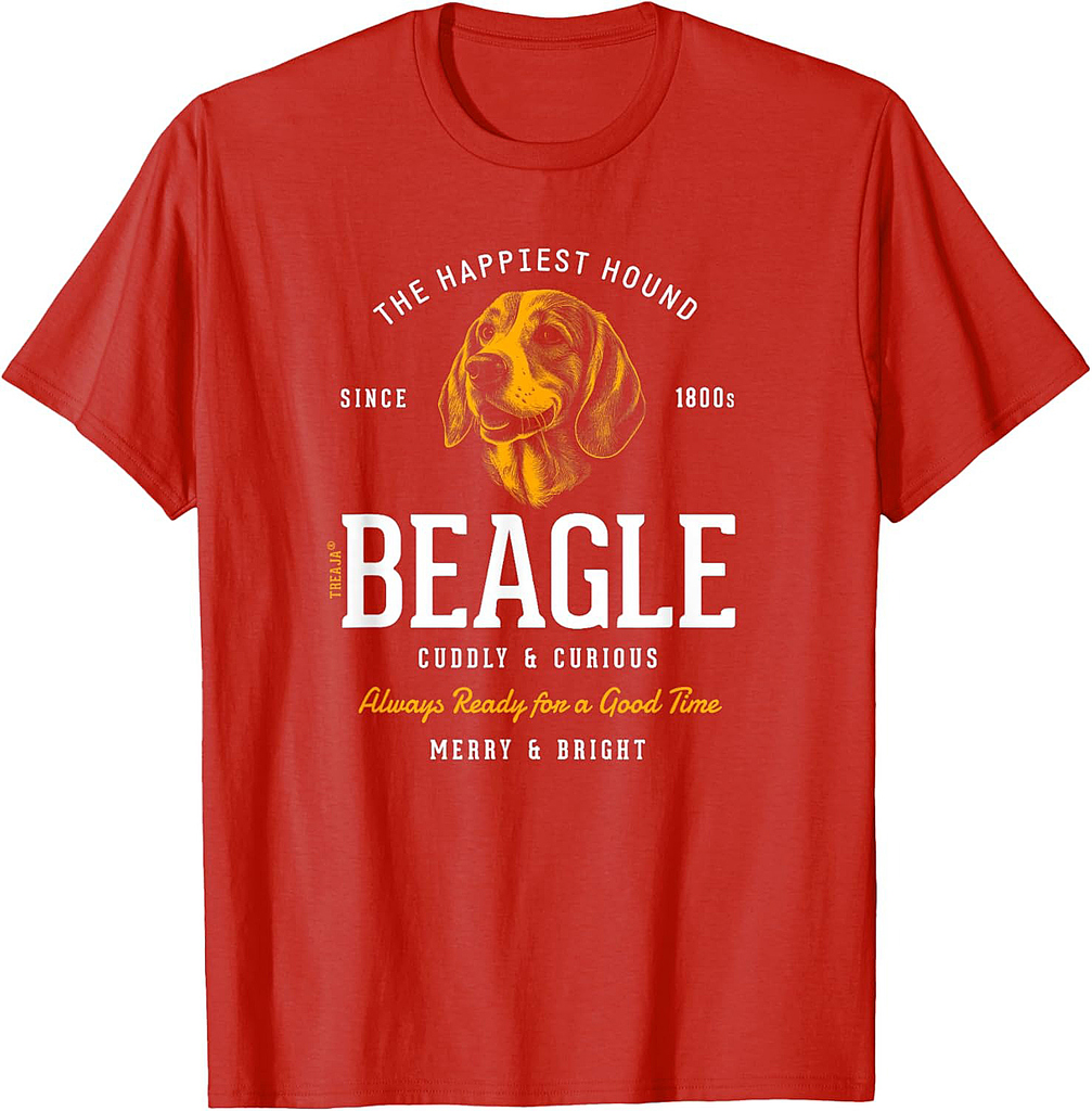 Vintage Styled Retro Beagle T-Shirt
