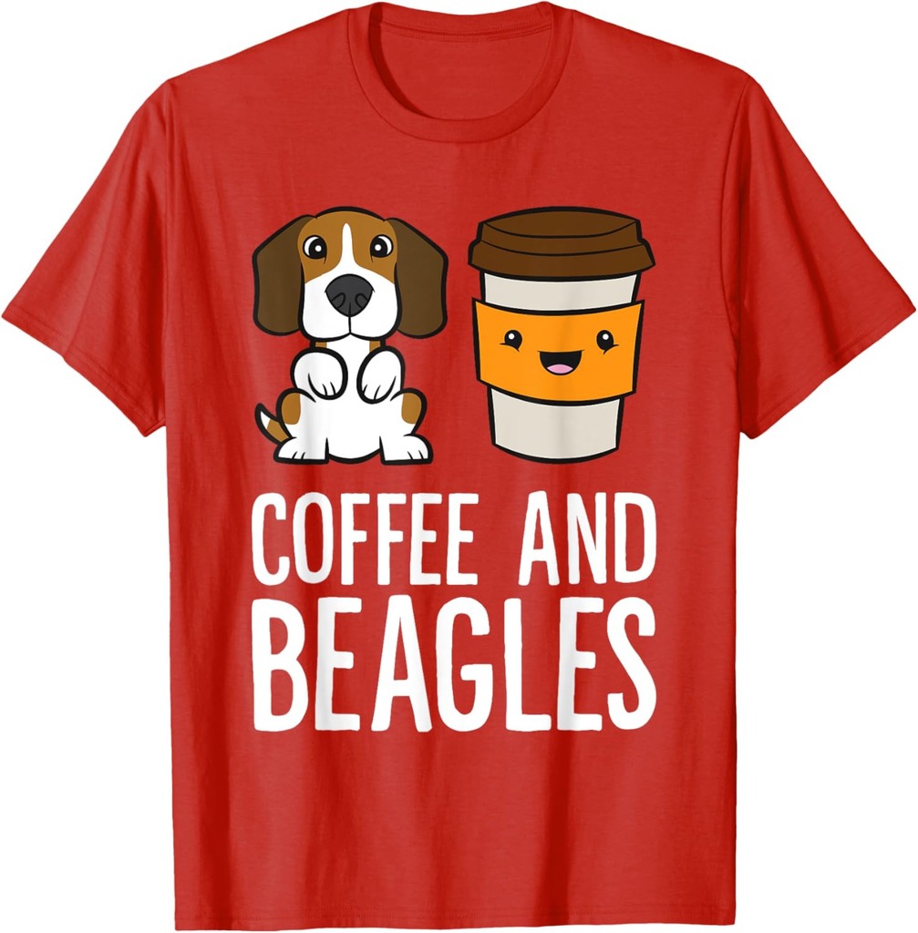 Coffee And Beagles T-Shirt