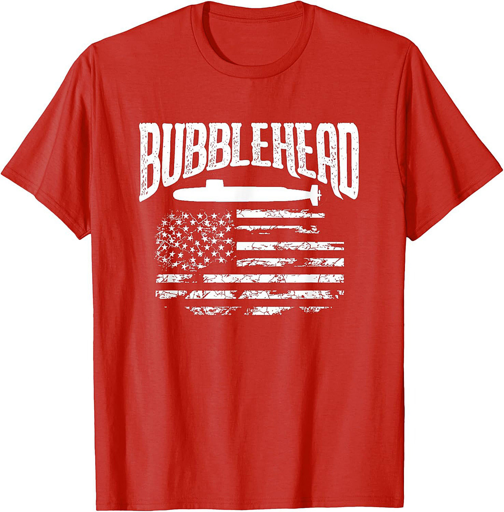Bubblehead Submarine Veteran T Shirt