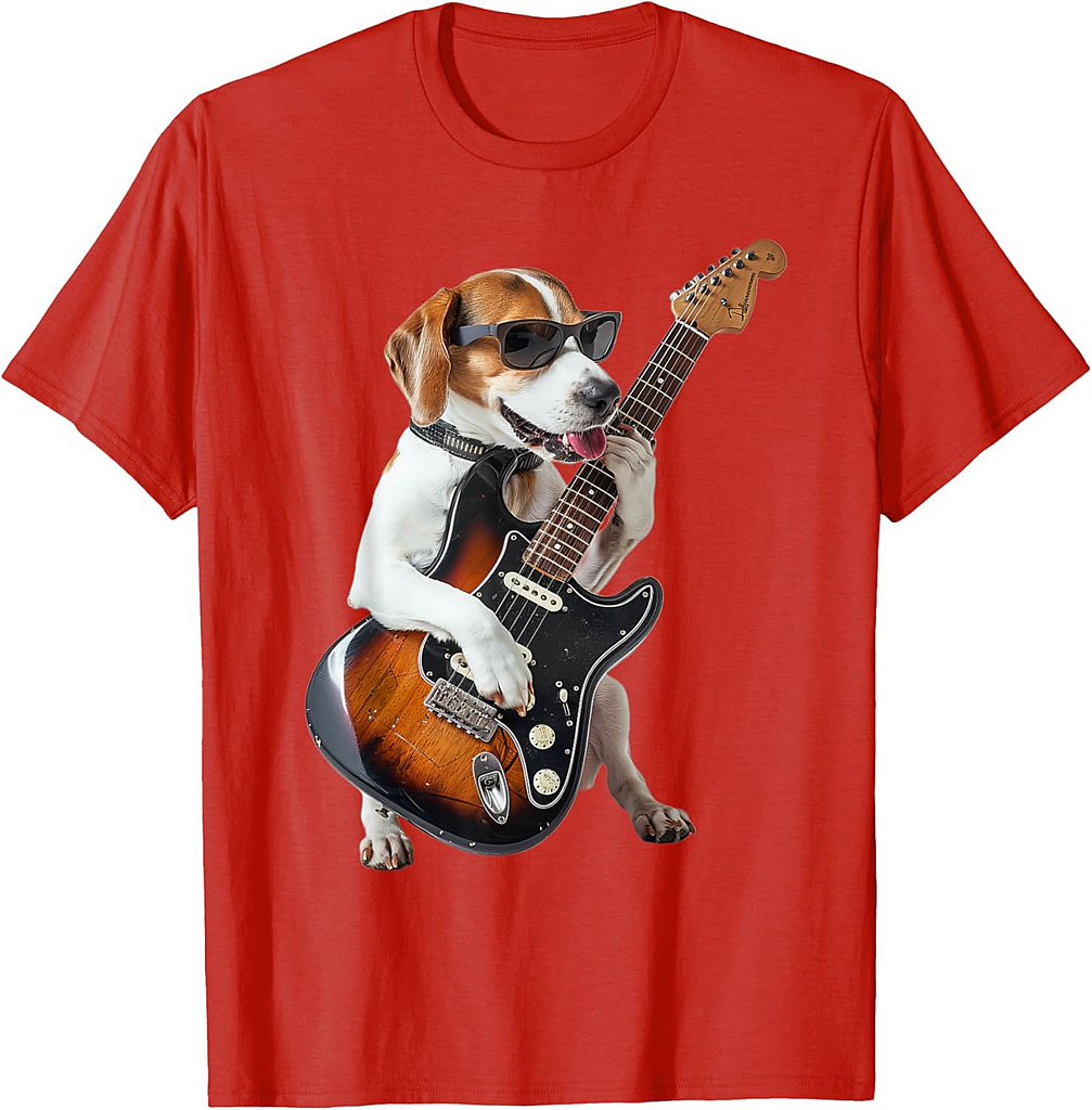 Beagle Guitar T-Shirt