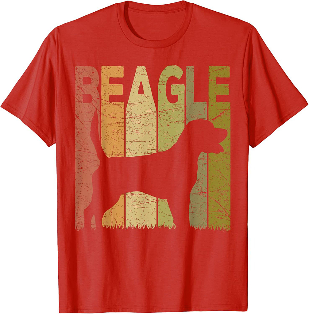 Beagle Vintage Beagle Dog Retro Beagle Lover T-Shirt