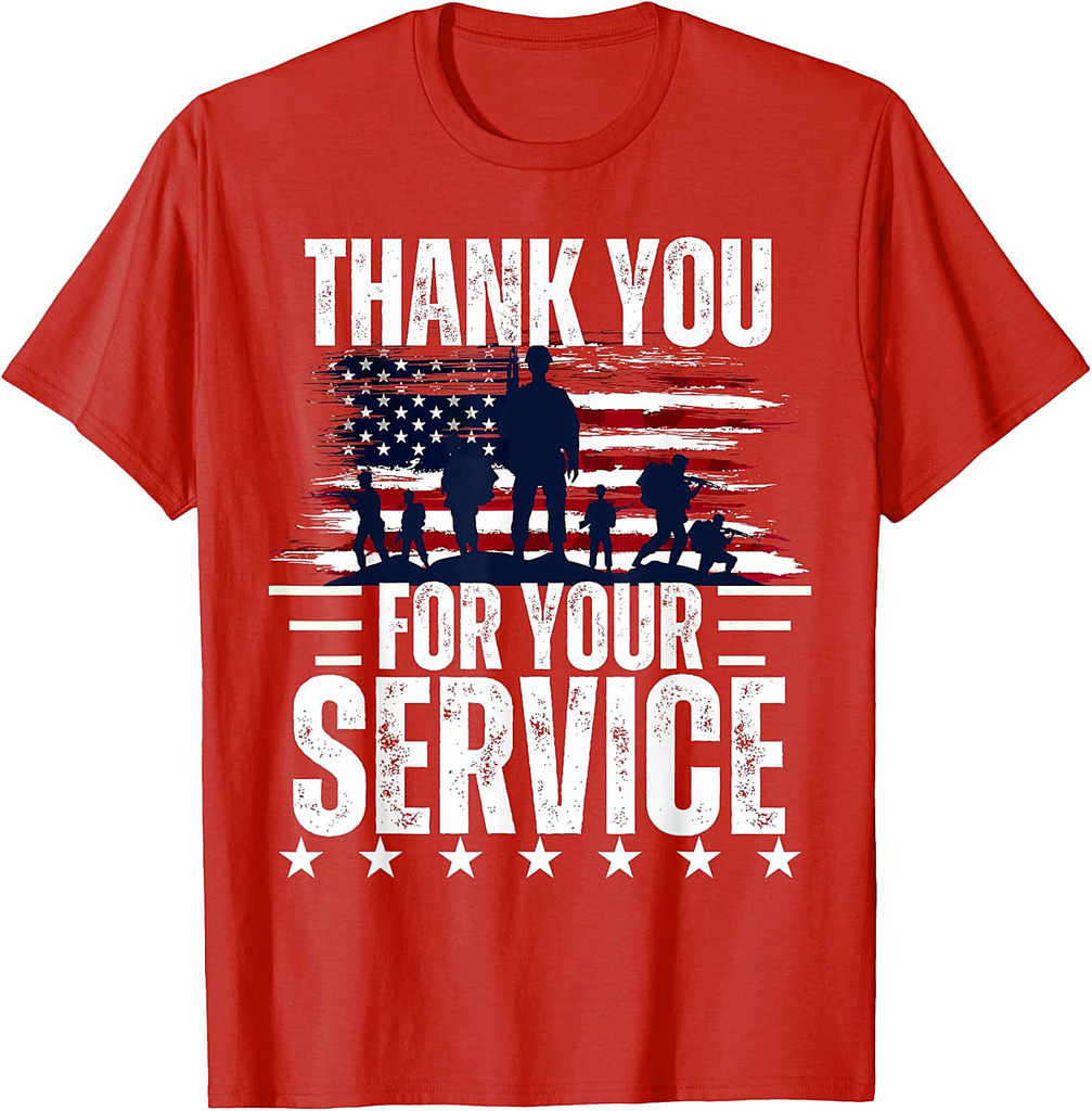 Dad Grandpa Veteran Nothing Scares Patriotic Veterans Day T-Shirt
