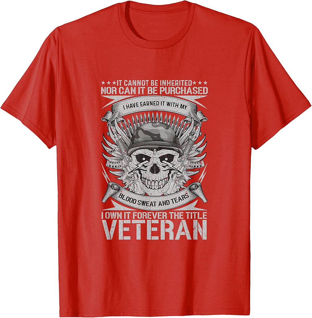 Veteran USA America US Army Veterans Day T-Shirt