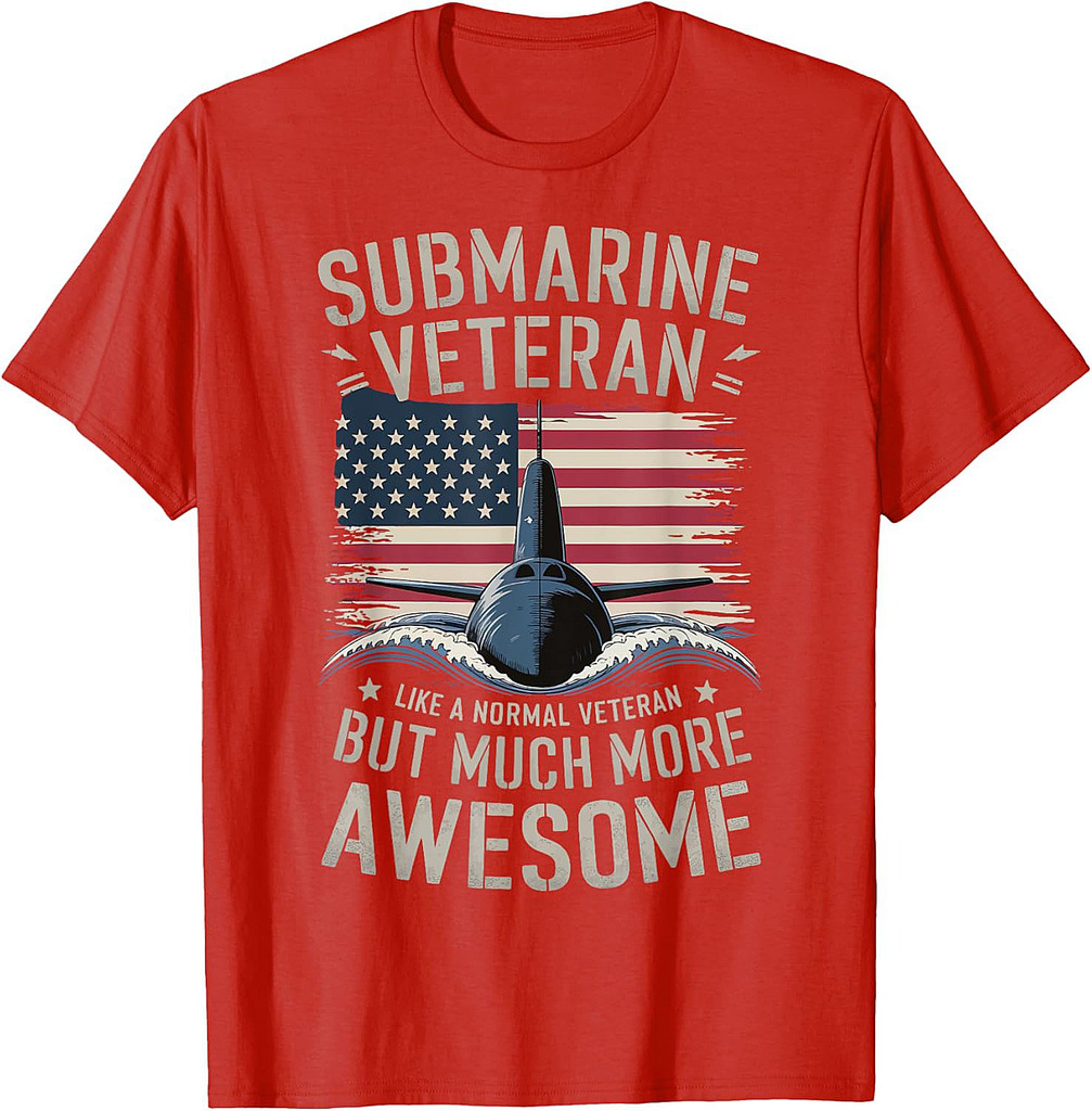 Submarine Veteran Like A Normal Veteran T-Shirt