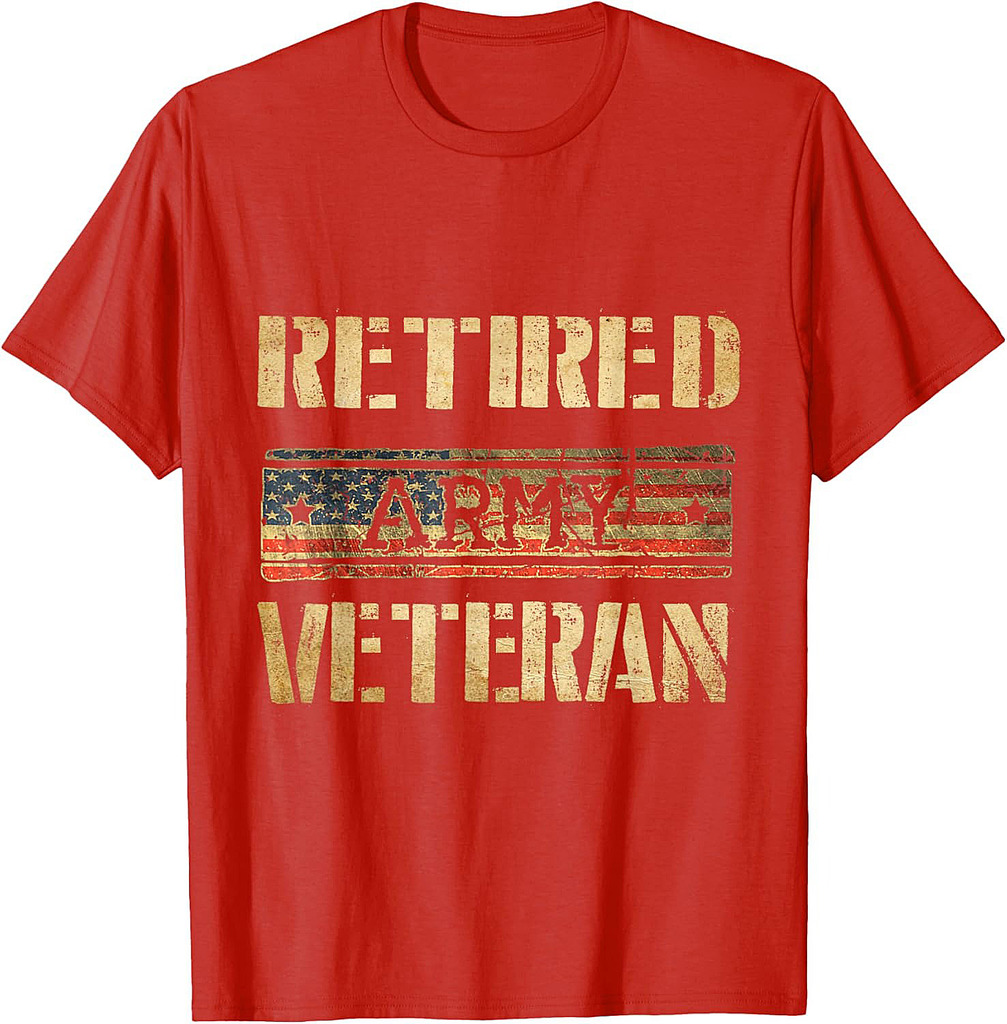 Retired Army Veteran T-Shirt