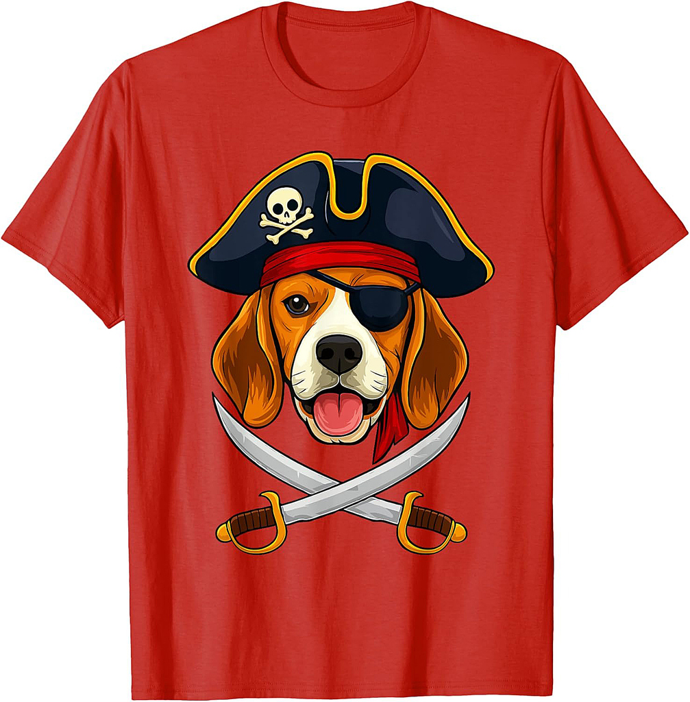 Beagle Pirate T-Shirt