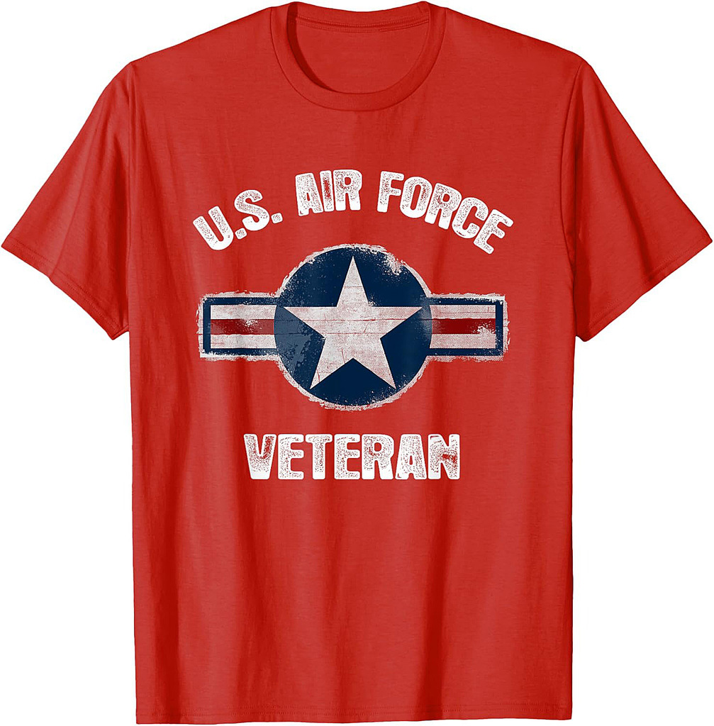 Vintage US Air Force Veteran Tee  Vintage USAF Veteran T-Shirt