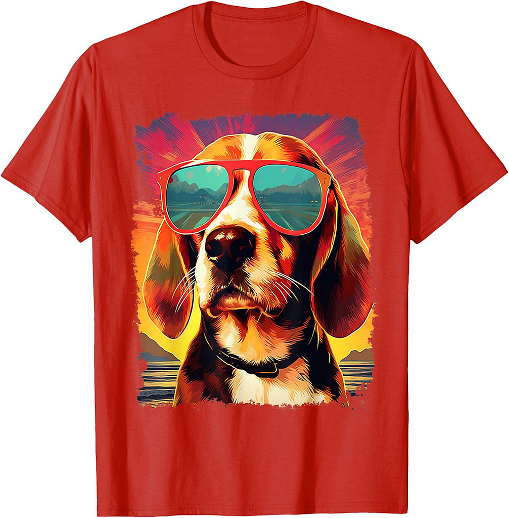 Hawaiian Beagle T-Shirt