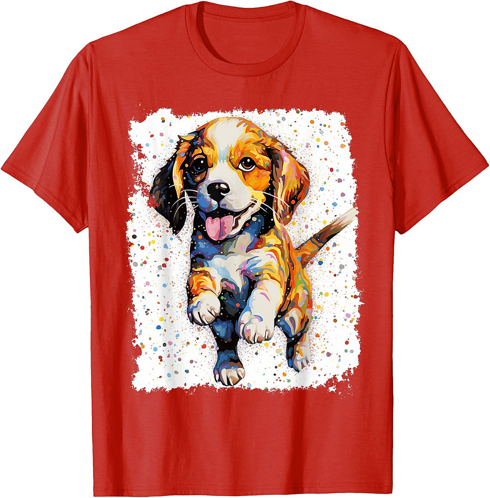 Pop Art Dog Funny Beagle T-Shirt