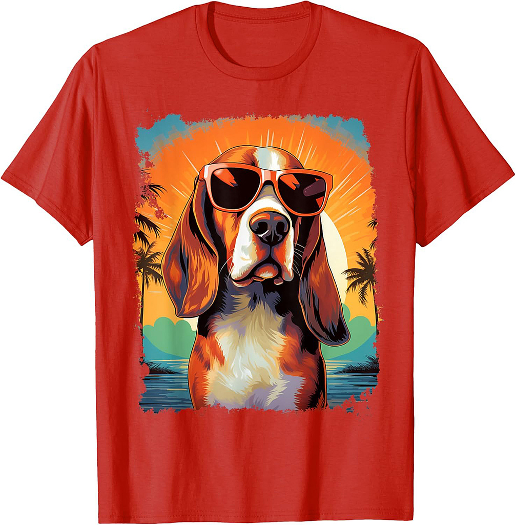 Beagle Hawaiian T-Shirt