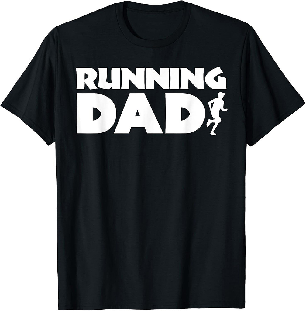 Running Dad Funny Marathon Runner Running Father's Day T-Shirt