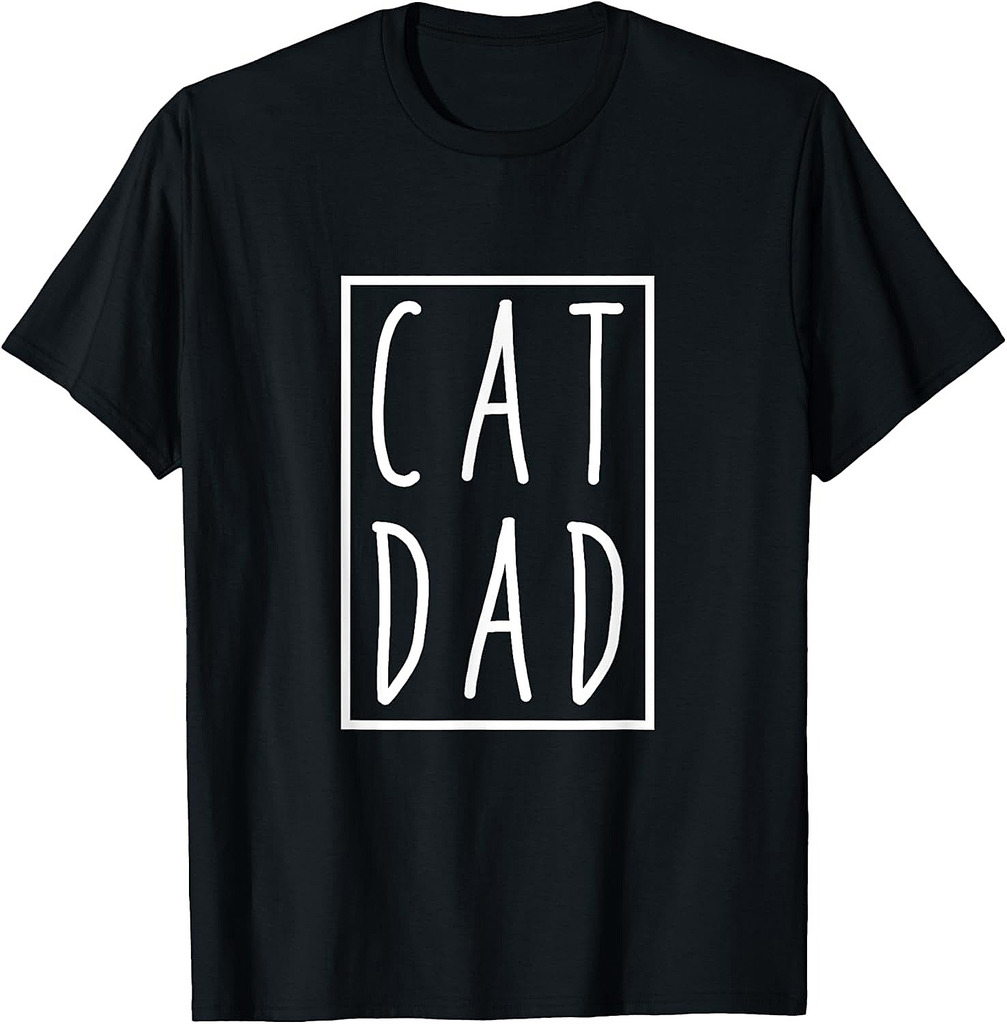Cat Dad Fathers Day, Cat Father T-Shirt
