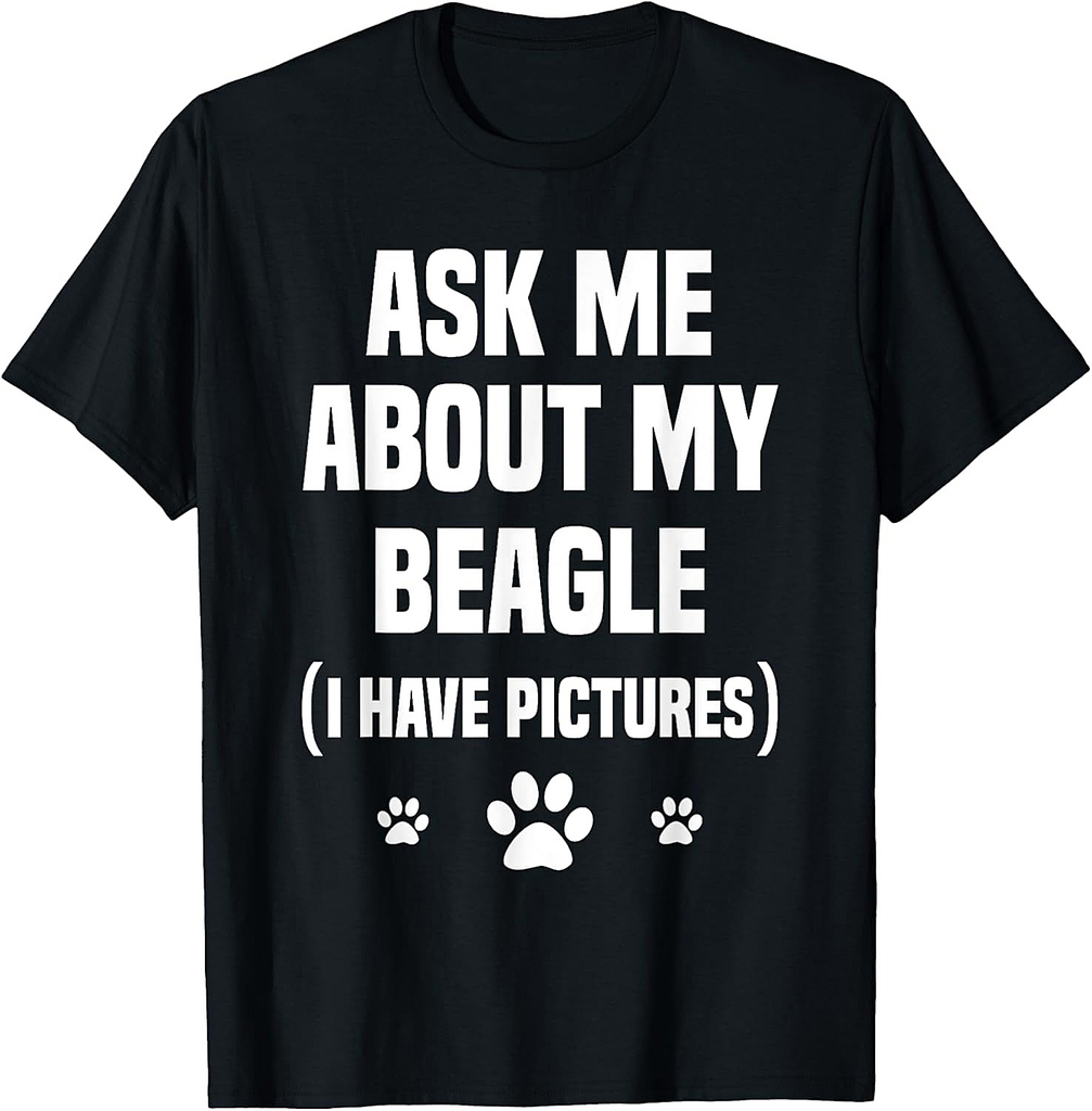 Beagle Small Scent Dog Hunting Pet Owner Breeder Paw T-Shirt
