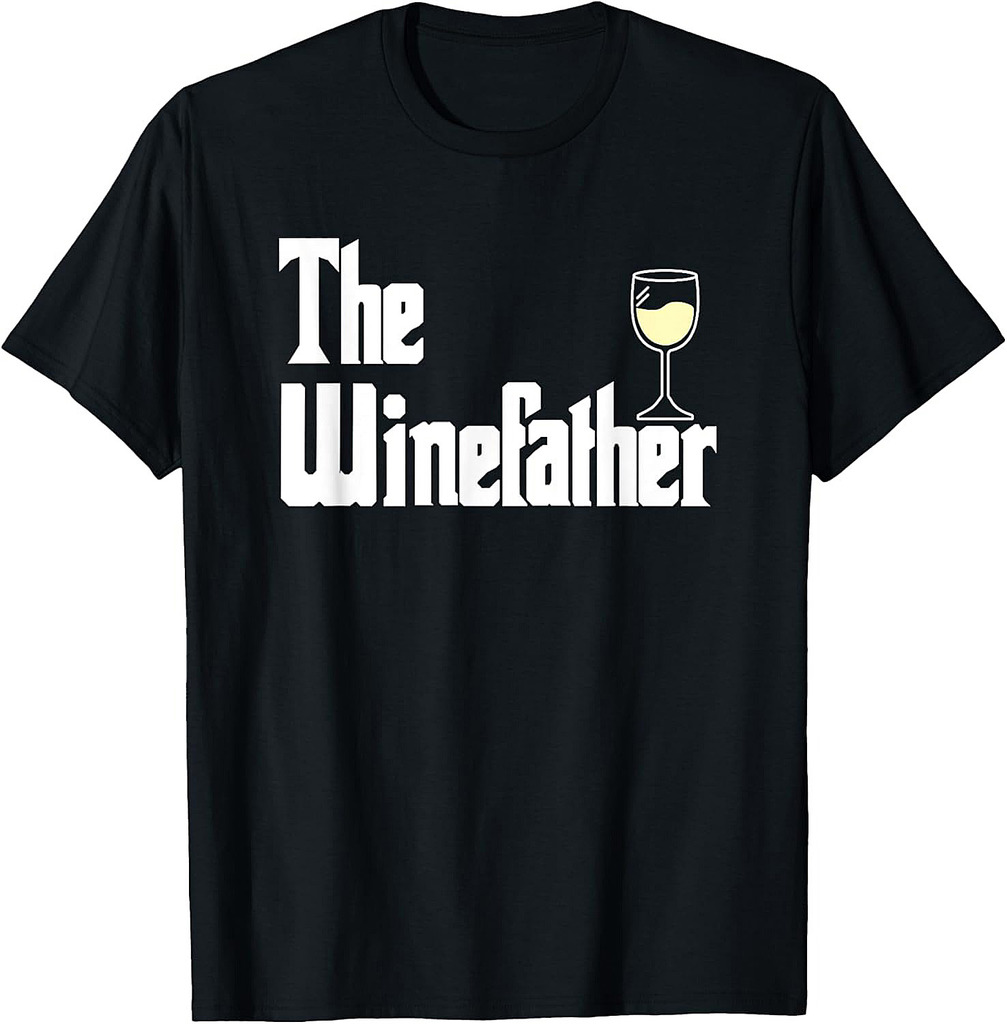 The Winefather White Wine Tasting Fathers Day Dad T-Shirt