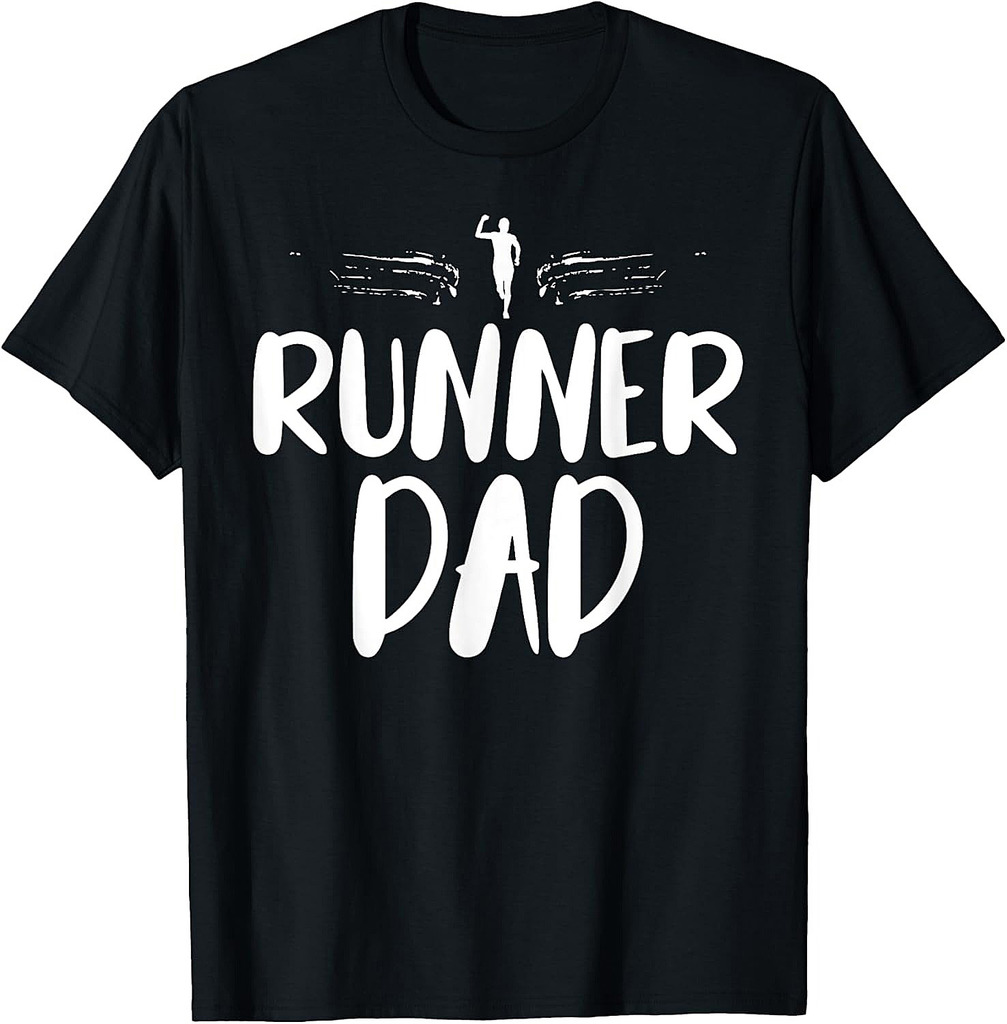 Runner Dad Funny Marathon Runner Running Father's Day T-Shirt