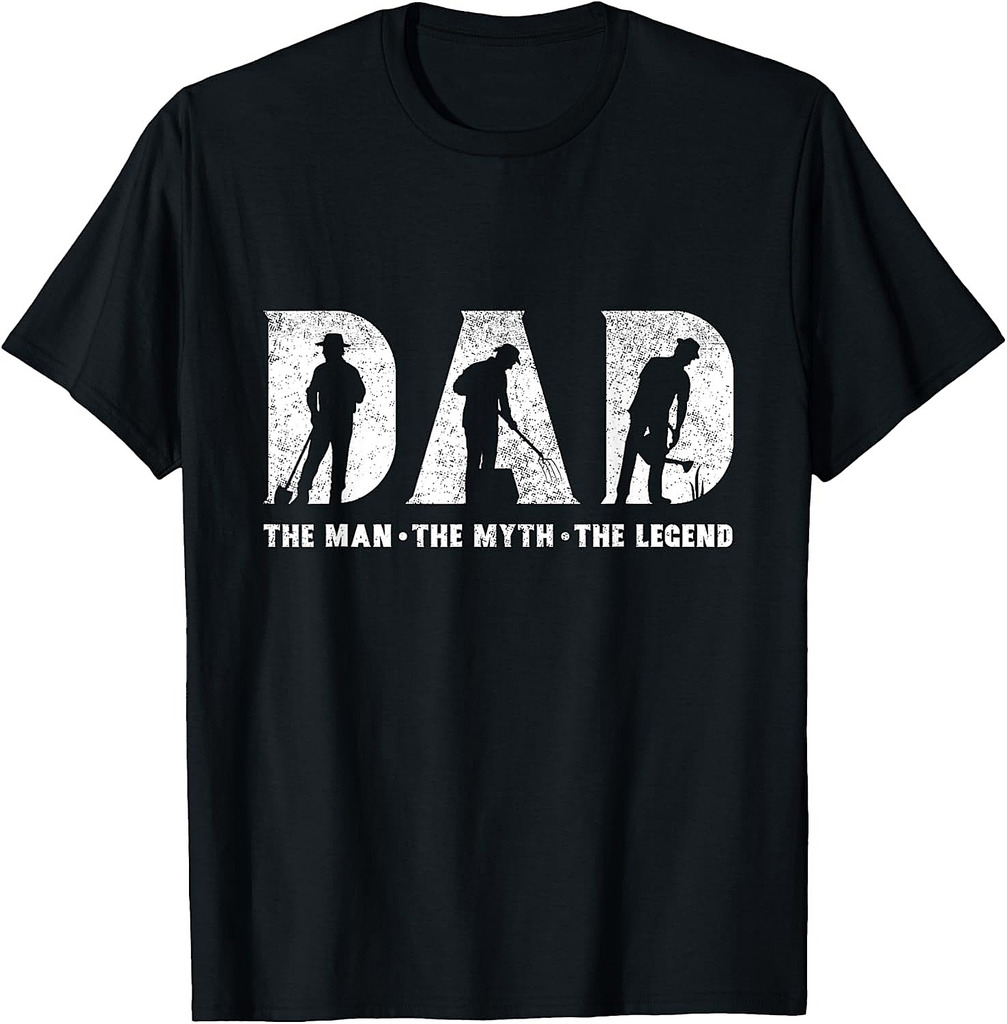 Gardening Dad The Man The Myth The Legend Father's Day T-Shirt