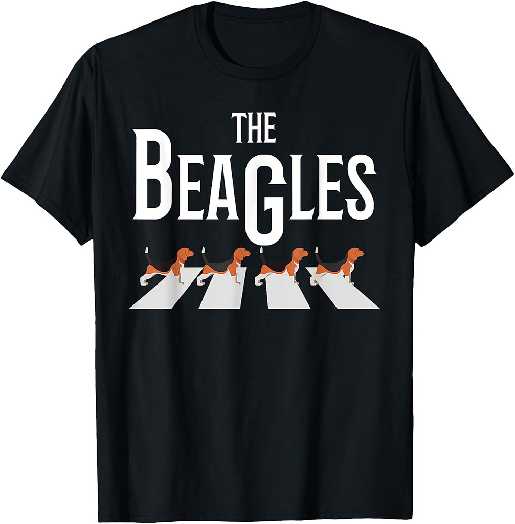 The Beagles parody of the crosswalk T-Shirt