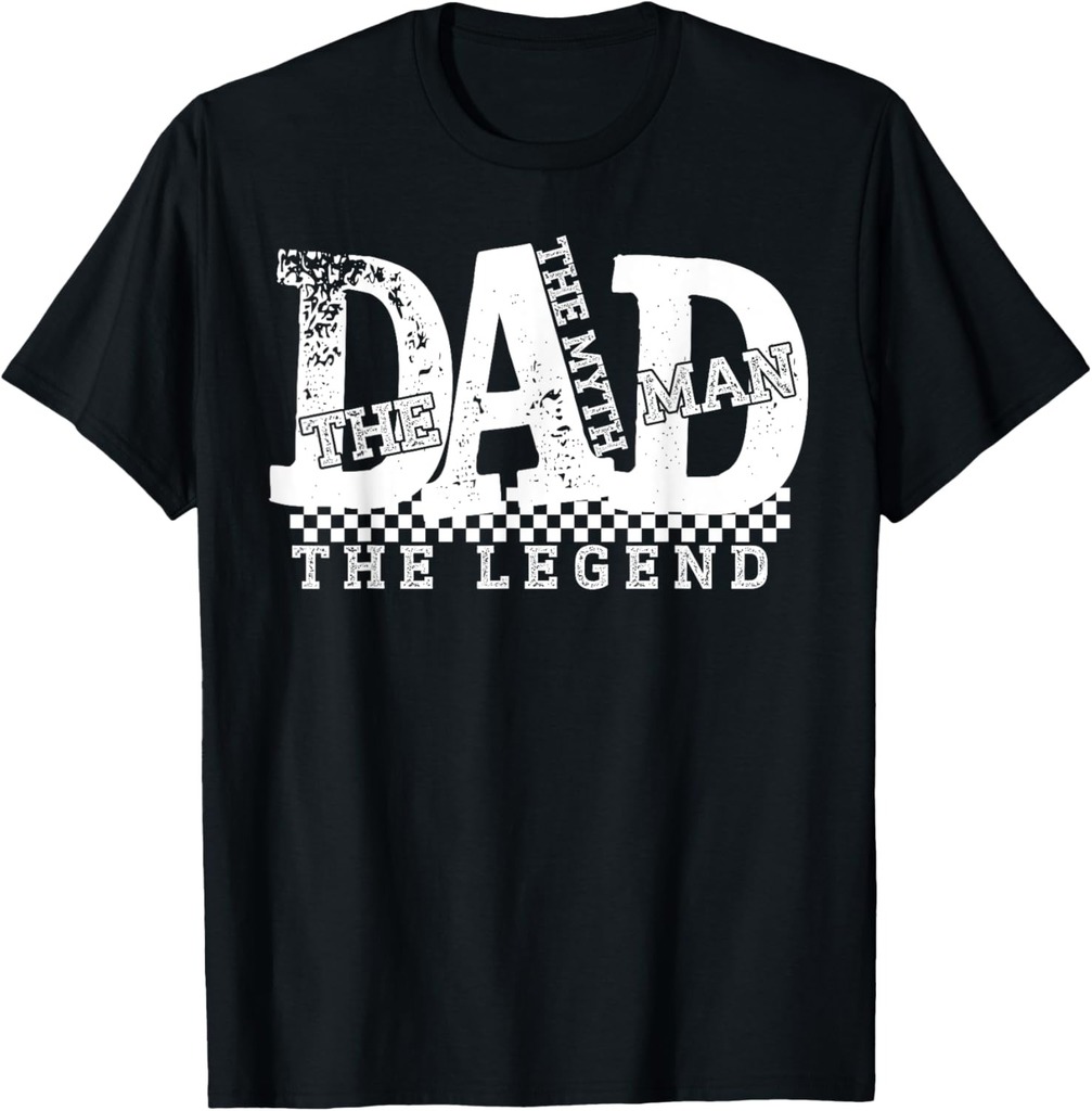 Dad The Man The Myth The Legend Funny Cool Dad T-Shirt
