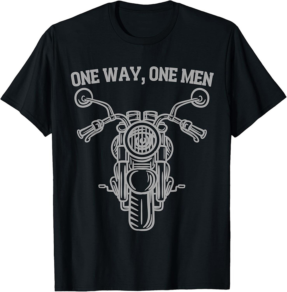 Cool Vintage Biker Dad Tee Motorcycle Gift for Fathers T-Shirt