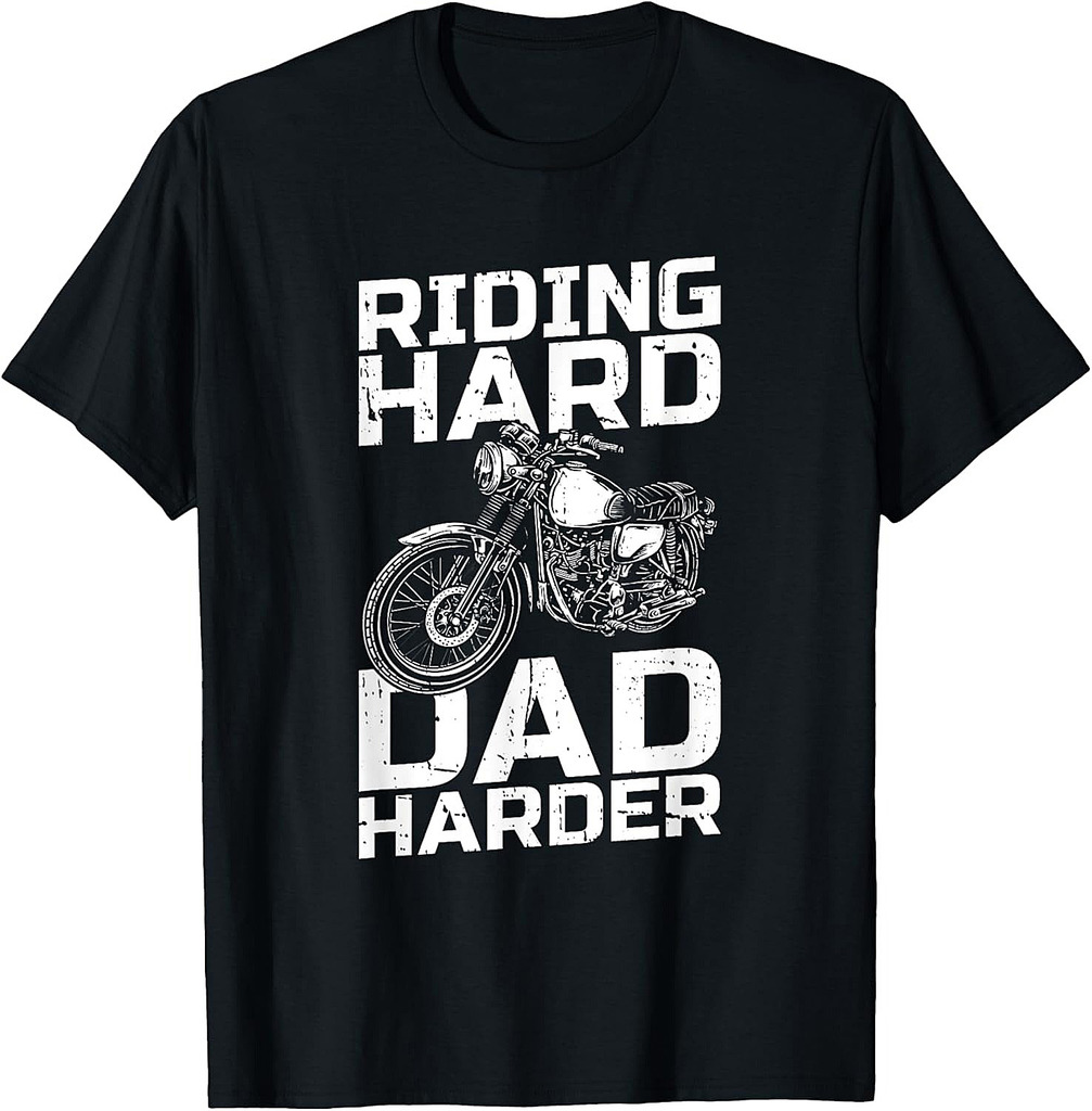 Motorcycle Motorbiker Motorbike Biker  Motorcycle Dad T-Shirt
