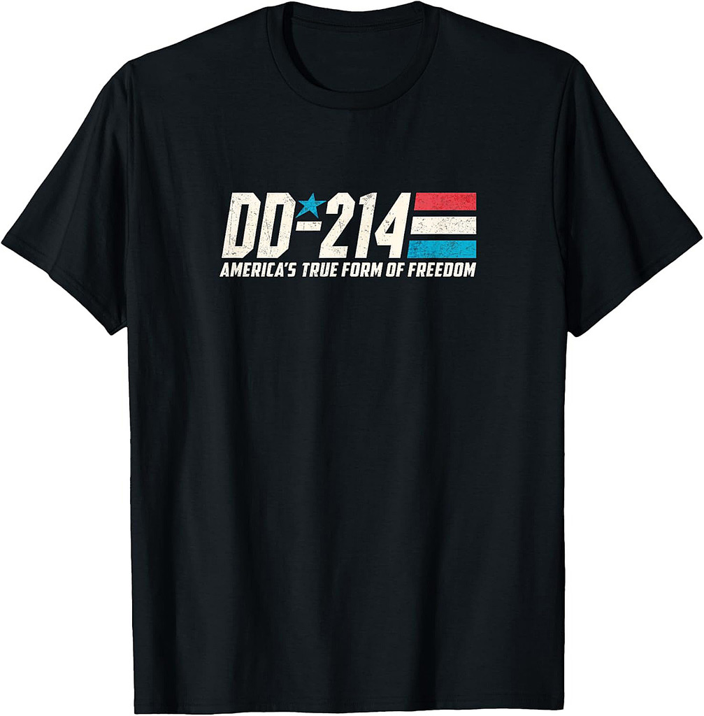 DD-214 Armed Forces Military Alumni Vintage Veteran T-Shirt