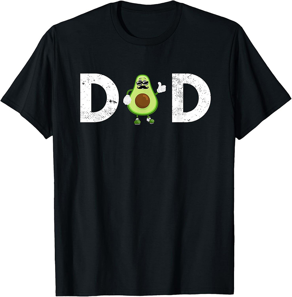 Avocado Dad Funny Keto Diet And Vegan Father T-Shirt
