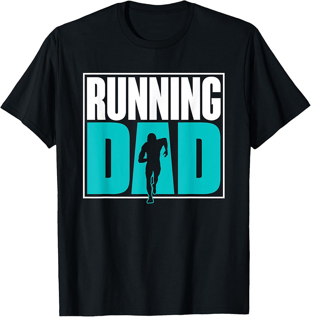 Running Dad Jogger Run Runner Jogging Running Father Daddy T-Shirt