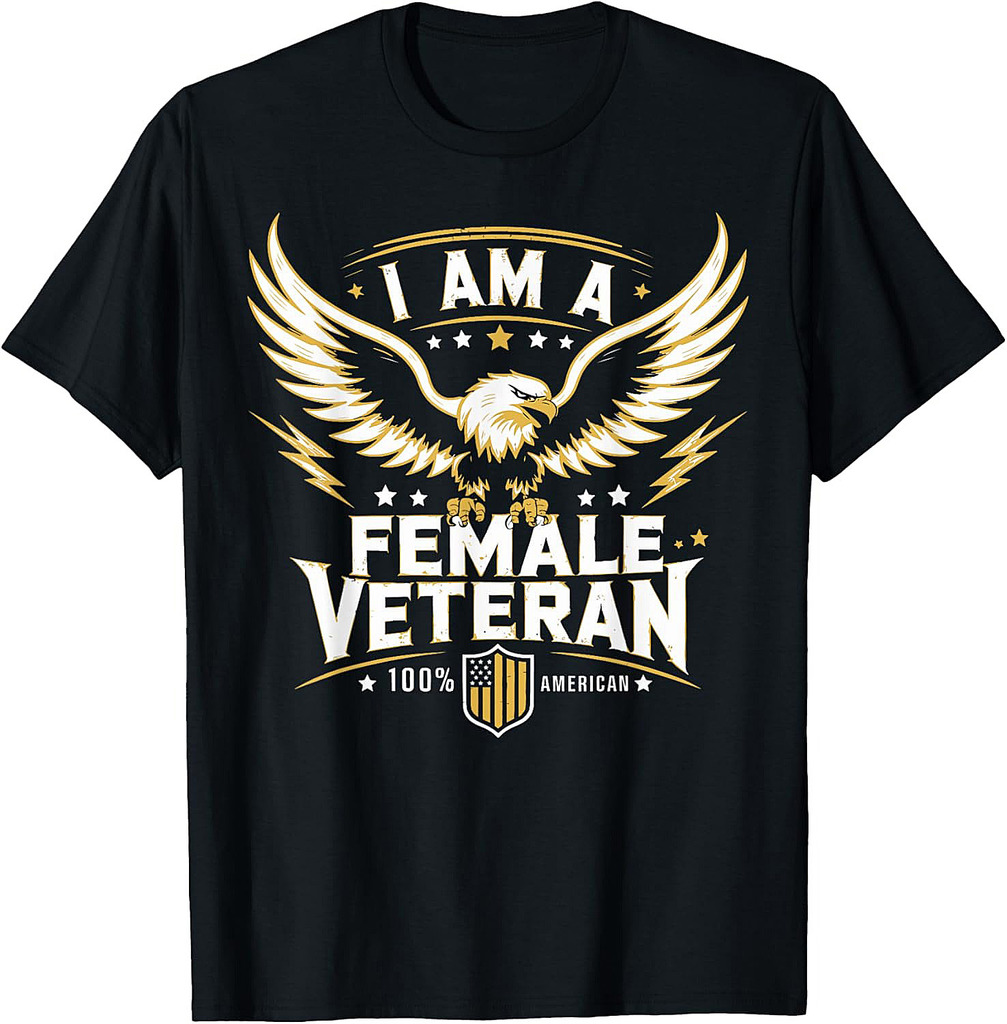 Female Veteran USA Army Veteran T-Shirt
