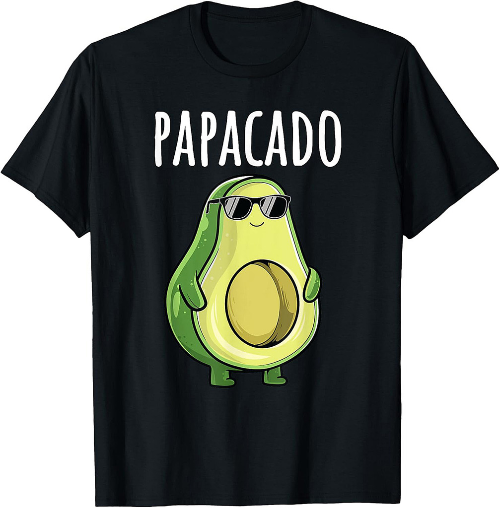Pregnancy Announcement Shirts Men Dad Funny Papacado T-Shirt