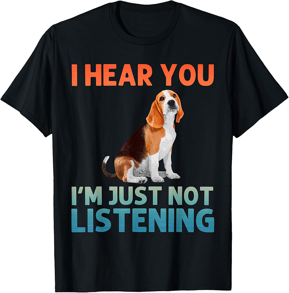 Best Beagle Art For Beagle Themed Beagle Lover T-Shirt
