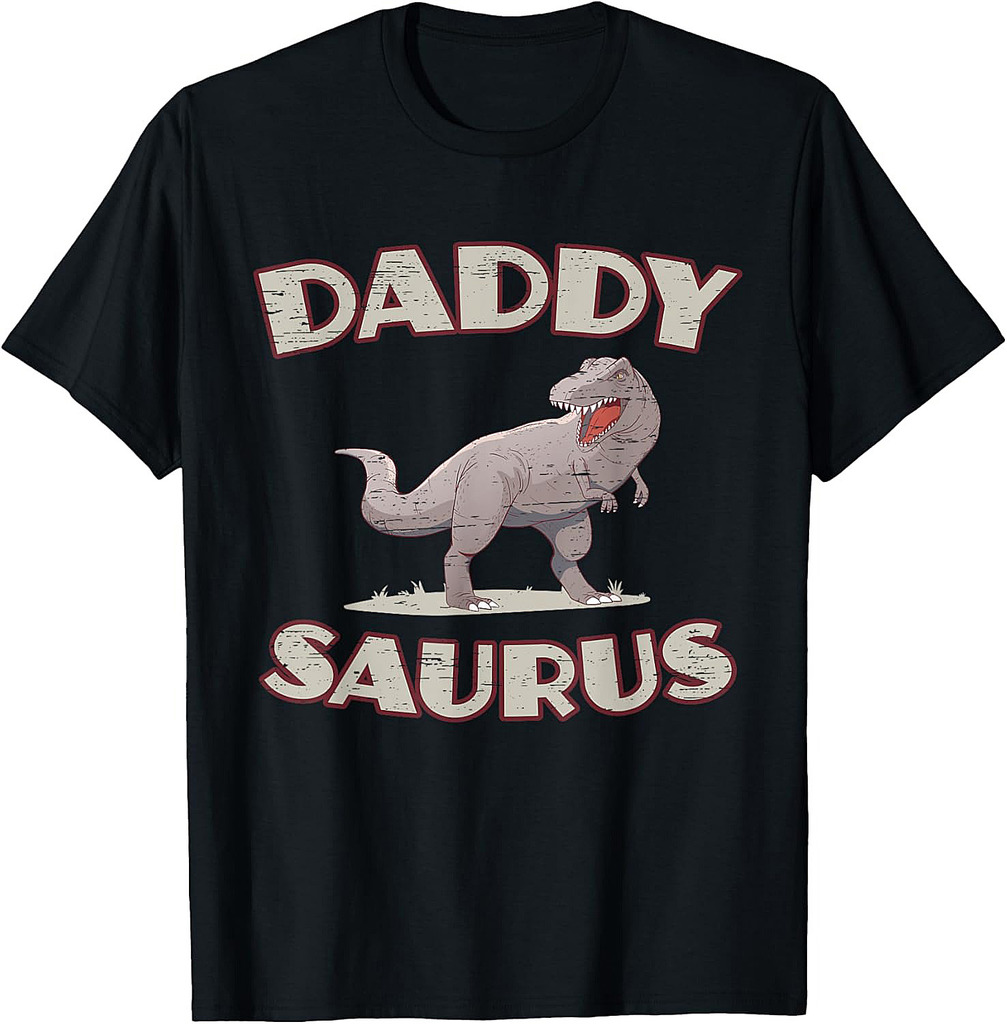Daddy Saurus Wildlife Daddy Father's Day Dinosaurs Dino T-re T-Shirt