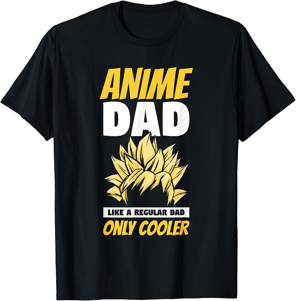 Anime Dad Like A Regular Dad Only Cooler Fathers Day Otaku T-Shirt