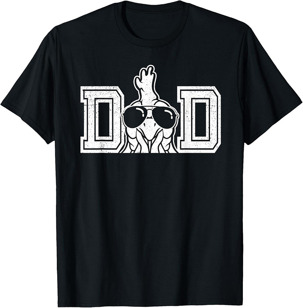 Chicken Owner For Men Chicken Dad Father's Day T-Shirt