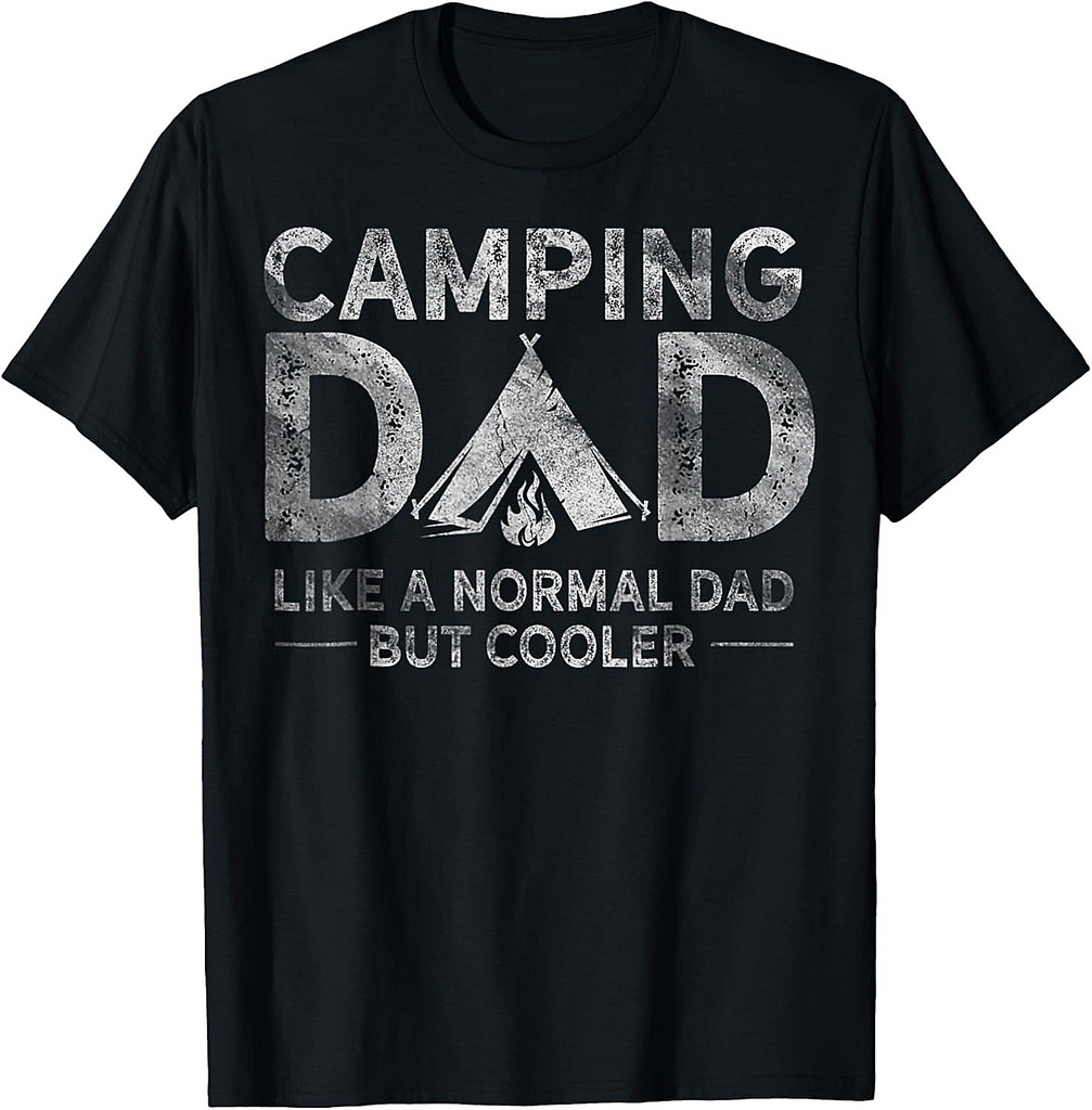 Camping Dad Father's Day T-Shirt